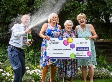 Family’s lottery syndicate pays off after 30 years: Mother and three children who have played the same numbers since 1994 scoop £1m jackpot