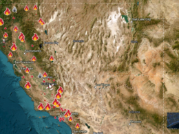 California Fire Map, Update as Chico Park Fire Sparks Evacuation Orders