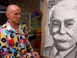 The ‘Olympic Picasso’ finally finds recognition for his athletics-inspired art