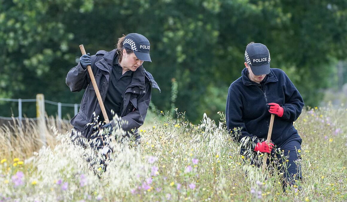 Dog walker, in her 50s, fights for her life in hospital after ‘attack’ on early morning walk at local beauty spot – as police launch attempted murder probe