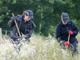 Dog walker, in her 50s, fights for her life in hospital after ‘attack’ on early morning walk at local beauty spot – as police launch attempted murder probe