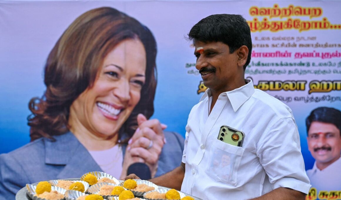 Kamala Harris’ Ancestral Village In India Celebrates Her Presidential Run With Prayers, Sweets And Cautious Excitement