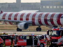 More than 100 flights cancelled in Germany as environmental activists target airports across Europe