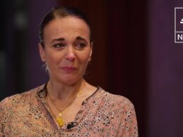 Amanda Abbington tried to hide her pain behind ‘polite bravado’ but facial winces and firm head-nods showed her true anger over Strictly bullying scandal, body language expert reveals