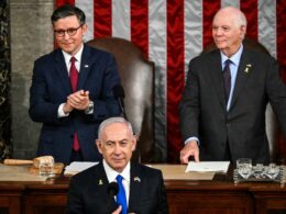 Netanyahu compares Oct. 7 to Pearl Harbor and criticizes protesters in address to Congress