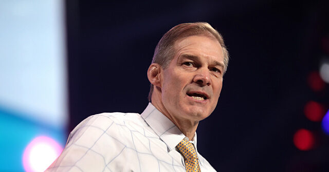 Watch Live: Jim Jordan on Fighting the Establishment’s Anti-Conservative Bias