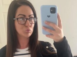 Mother-of-two, 37, caught having sex with man in the street after drunken night out as she was watched by CCTV operators is fined £120