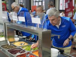 Athletes complain of FOOD shortages in Olympic Village after they were promised dishes prepared by Michelin-starred chefs