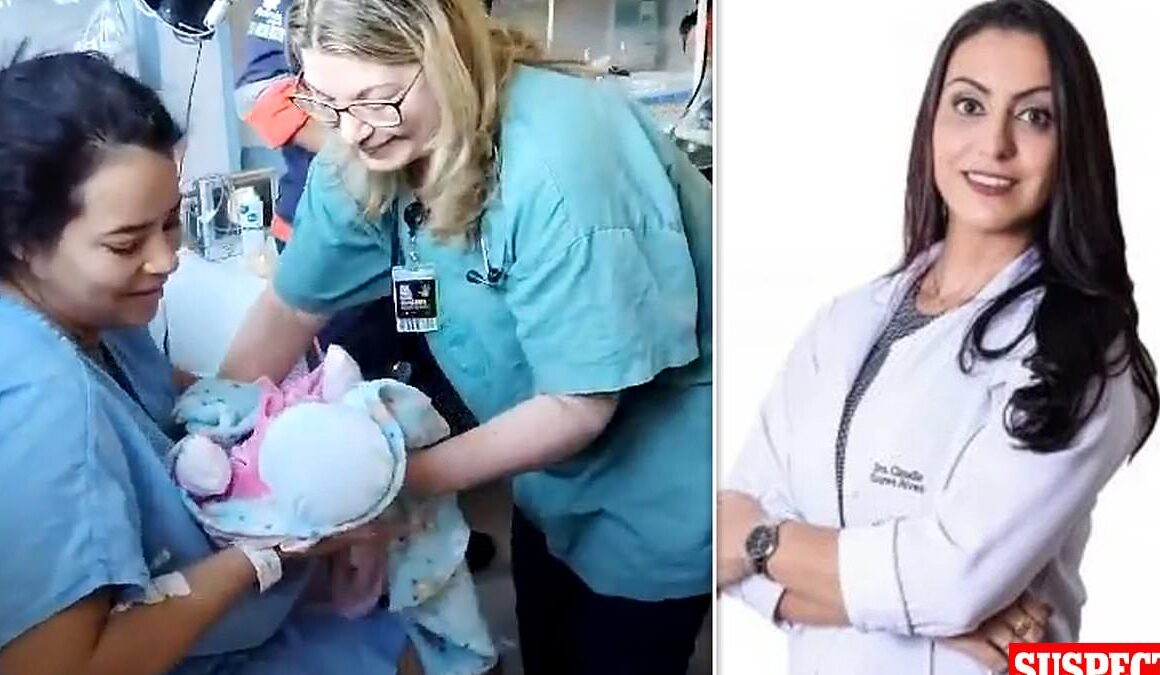 Heartwarming moment parents are reunited with newborn daughter after she was kidnapped from hospital by neurologist