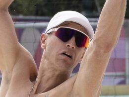 Why is a convicted child rapist allowed to compete in the Olympic Games? Dutch beach volleyball player Steven van de Velde who raped British girl, 12, was allowed to represent his country after assessment by home committee