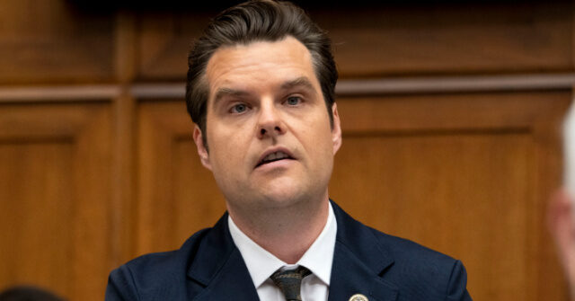 Exclusive: Rep. Matt Gaetz Proposes to Block ‘Lawfare’ Interference in Presidential Elections