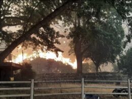 Wildfires prompt California evacuations as crews battle Oregon and Idaho fires stoked by lightning