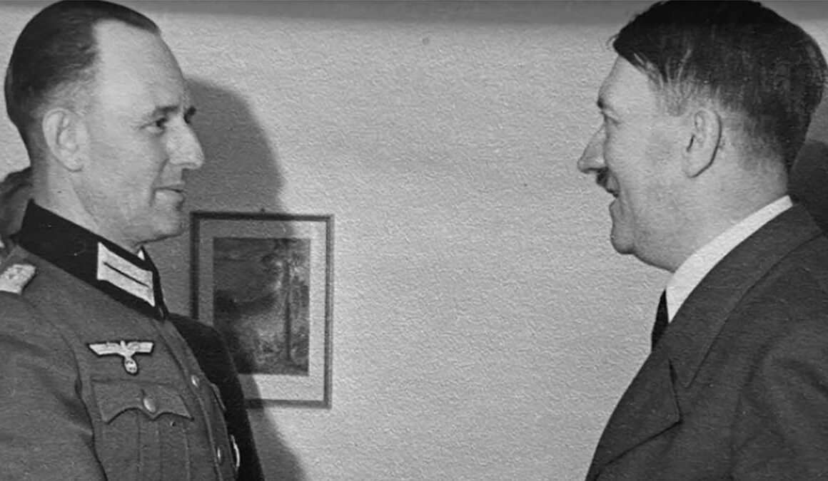 The man who saved Hitler… and documented every moment they spent together: Lost photos taken by Nazi officer showing him travelling with Fuhrer and even receiving a birthday gift from Adolf emerge after 83 years