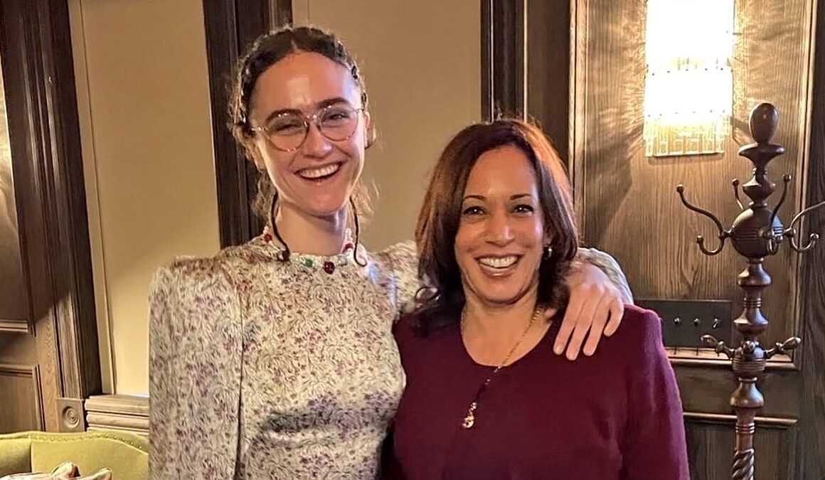 Kamala Harris’ stepdaughter Ella defends her ‘Momala’ after J.D. Vance’s comments calling her a ‘childless cat lady’ resurfaced