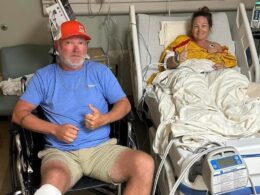 Texas shark attack victim shares painful hospital update after predator ripped part of her leg off – then watched from distance as she was pulled to shore