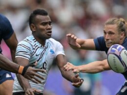 Dazzling Fiji down France in Olympic rugby sevens