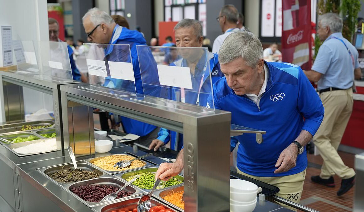 Olympic Village ‘runs out of FOOD’: Team GB flies in emergency chefs after slamming ‘inadequate’ grub served up by the French – with chicken and eggs being rationed