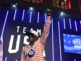 Flavor Flav is soaking up his 1st Olympic experience cheering on the US water polo teams