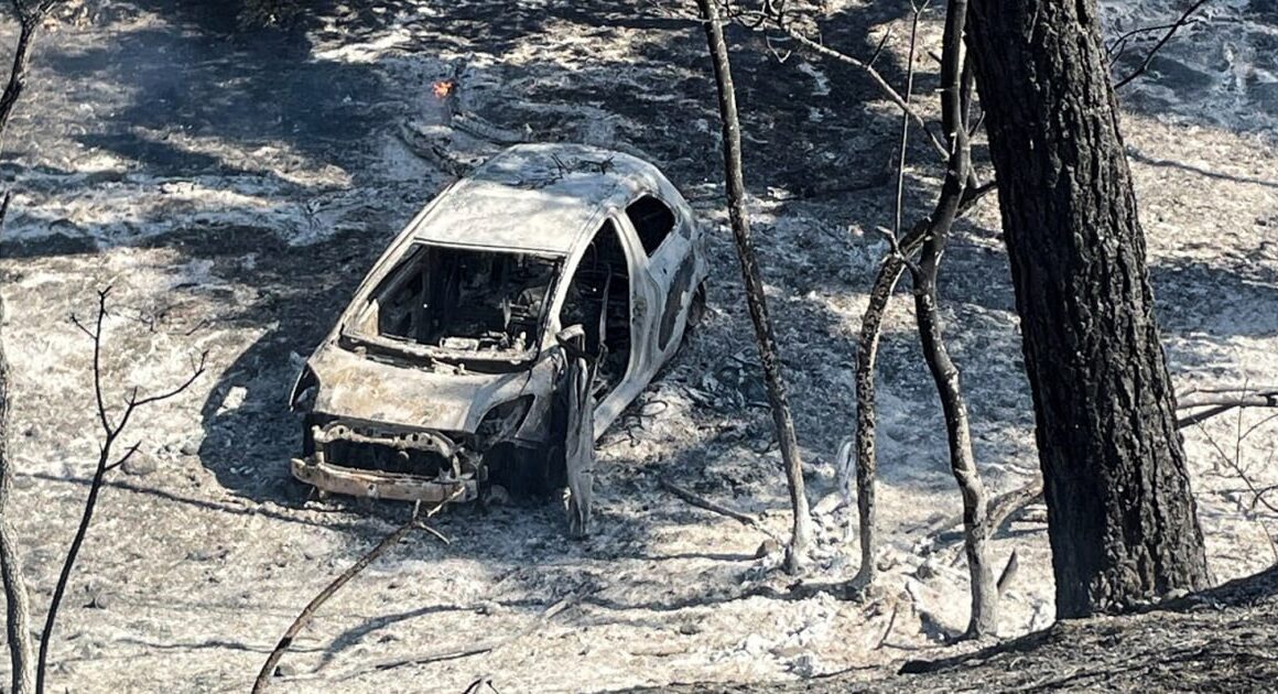 Man pushing flaming car into ravine started Park Fire, burning over 70,000 acres in California, officials say