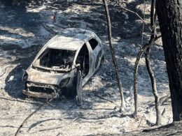 Man pushing flaming car into ravine started Park Fire, burning over 70,000 acres in California, officials say