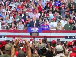 Dozens of attendees stranded after vehicles towed during Trump rally in Charlotte: report