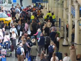 Huge queues at London St Pancras after Eurostar mayhem in Paris, families in long queues for Port of Dover and delays hindering travel to Gatwick Airport threaten mayhem on first weekend of summer holidays