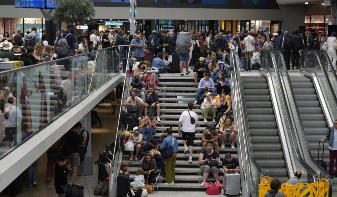 Live updates: French train network sabotaged hours before Olympics opening ceremony