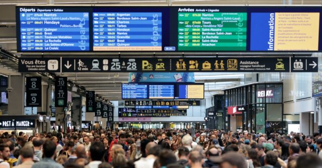 ‘Sabotage’ Hits France’s High Speed Rail Network Hours Before Olympics