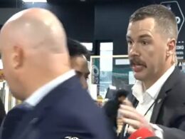 Dramatic moment New Zealand PM Christopher Luxon is rushed out of press conference by bodyguards: ‘We need to go NOW’