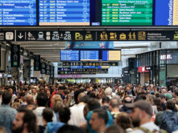 Massive attack on French rail network brings travel chaos ahead of Olympic opening ceremony