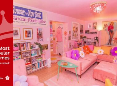 Pretty in Pink: Designer’s Rose-Hued Residence of Candy-Colored Decor Is the Week’s Most Popular Home
