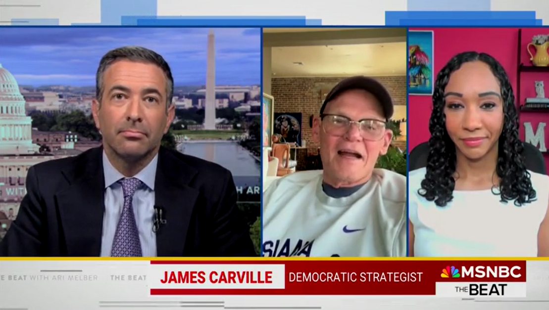 James Carville warns Democrats not to get too cocky about Kamala Harris: ‘This is too triumphalist’