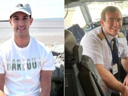 Families pay tribute to two Ryanair pilots who died on their way to the airport when their taxi was involved in smash with two lorries – as they vow to use £37,000 fundraiser cash to set up a scholarship to train future aviators