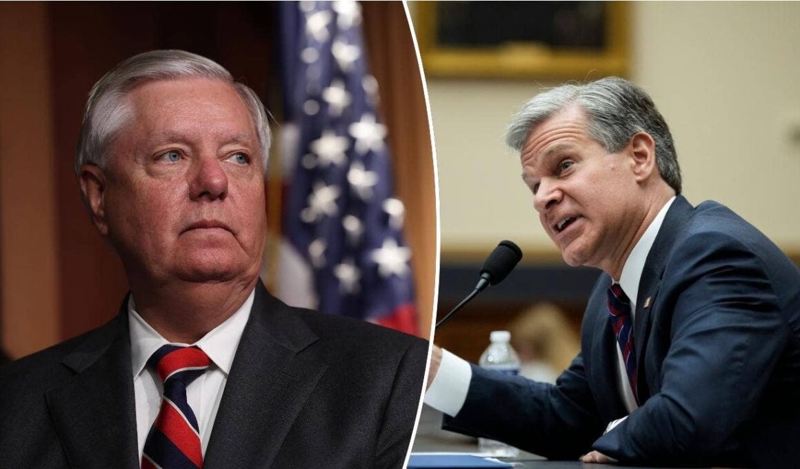 Lindsey Graham demands FBI’s Christopher Wray recant testimony, says it’s ‘clear’ Trump was hit with bullet