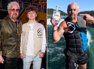 Guy Fieri’s Son Shares Rare Look at His Dad Without His Spiky Hair During Family Lake Trip