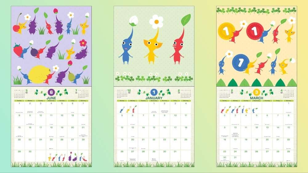 This Adorable Pikmin Calendar Is Now Up For Preorder