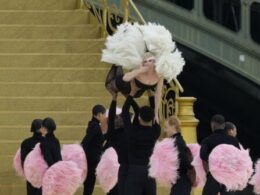 What song did Lady Gaga perform at the Olympics opening ceremony?