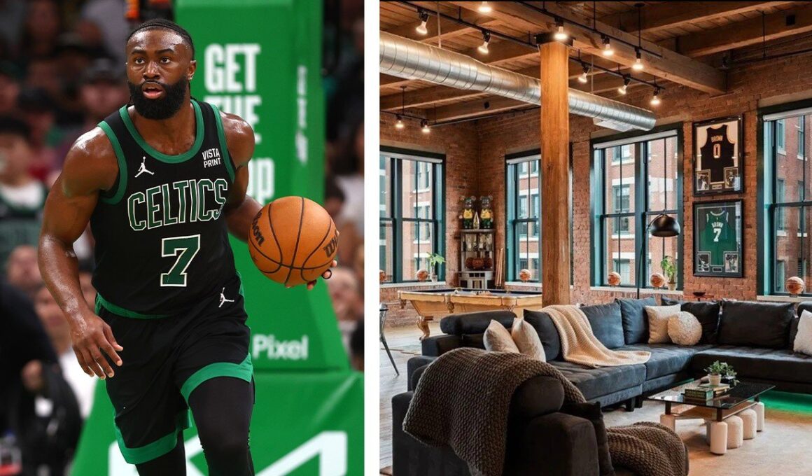 Celtics Star Jaylen Brown Lists His Industrial-Style Loft in Boston for $4.75M