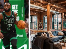 Celtics Star Jaylen Brown Lists His Industrial-Style Loft in Boston for $4.75M