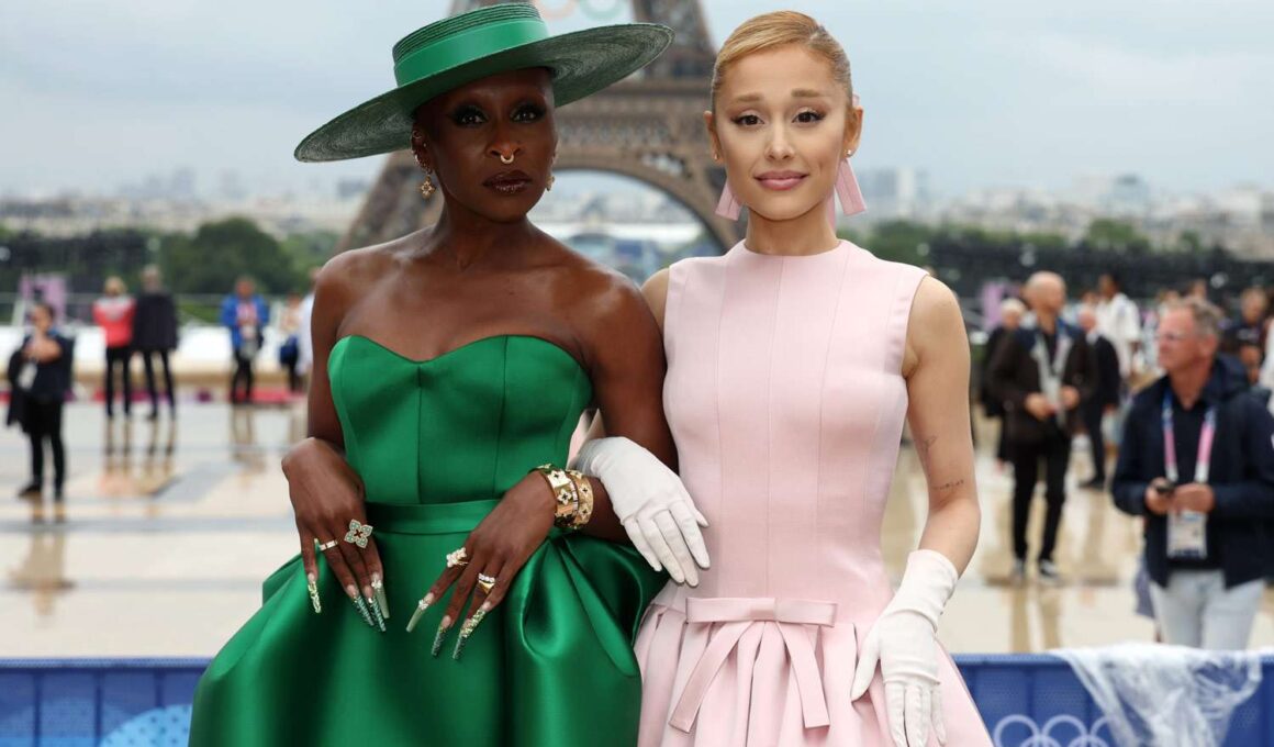 Ariana Grande and Cynthia Erivo Bring Their Wicked Style to Paris Olympics Opening Ceremony