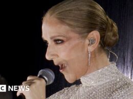 Celine Dion makes stirring comeback at Olympics