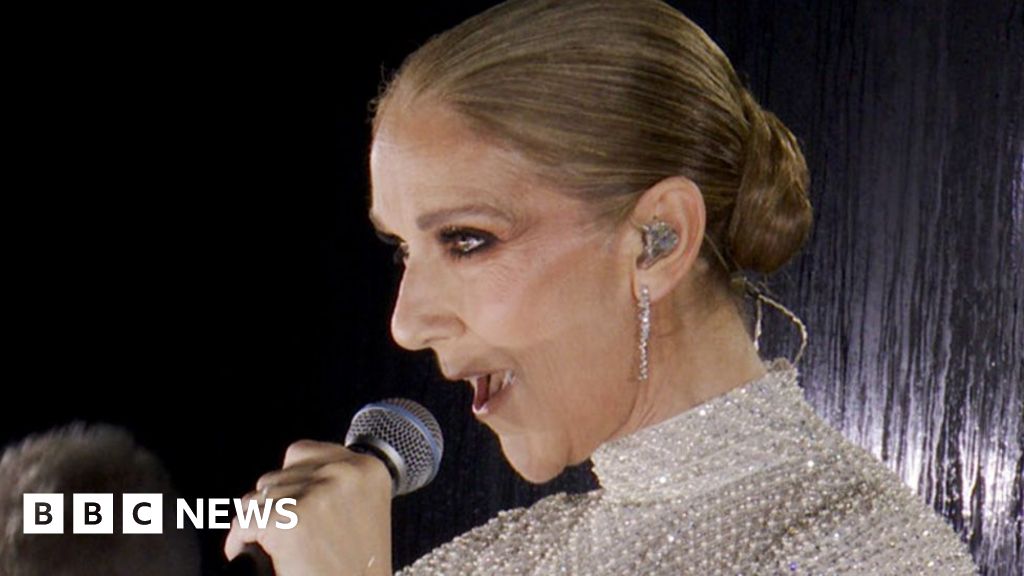 Celine Dion makes stirring comeback at Olympics