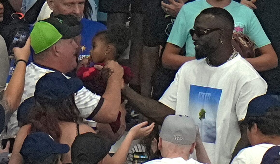 Is that a Rays fan at The Trop … or Randy Arozarena?Is that a Rays fan at The Trop … or Randy Arozarena?