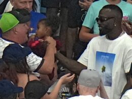 Is that a Rays fan at The Trop … or Randy Arozarena?Is that a Rays fan at The Trop … or Randy Arozarena?