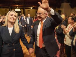 Prime Minister Anthony Albanese’s dig at pro-Palestinian protesters during major speech to Labor conference at Sydney Town Hall