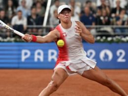 World number one Swiatek into second round of Olympics tennis