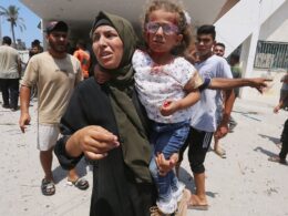 Hamas says Israeli airstrike on Gaza school killed 30 and wounded more than 100 as IDF says terrorists were operating from there