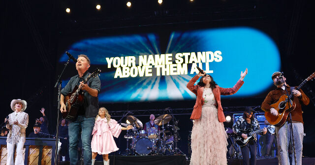 Watch: 50,0000 Christians Pack Angel Stadium for Worship and Prayer