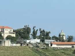 Fire Near Church of the Beatitudes After Rocket Barrage from Lebanon