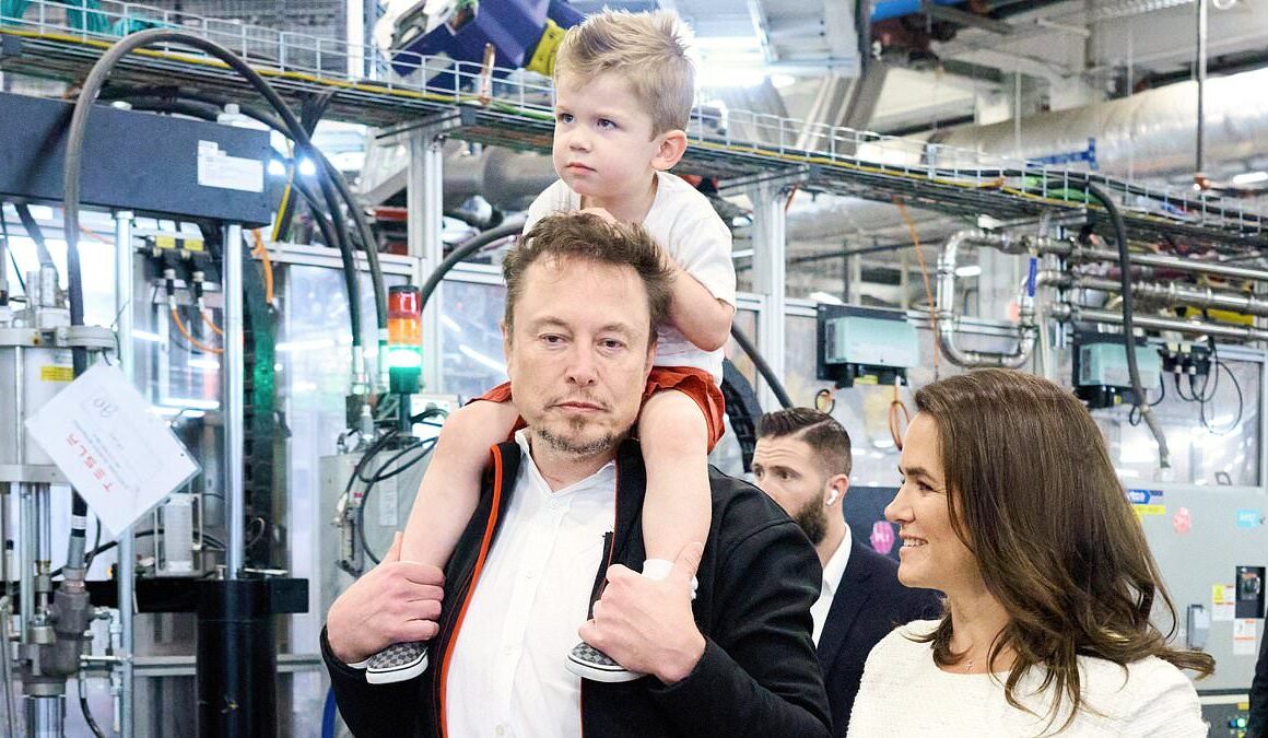 Grimes’ mom issues heartfelt plea to Elon Musk to have grandson X visit dying great grandma – as Tesla founder parties with son at Olympics